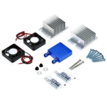 1 Készlet Mini légkondícionáló DIY Kit Termoelektromos Peltier Cooler Hűtő Hűtési Rendszer + Ventilátor Otthoni Eszköz