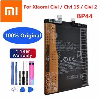 100% Eredeti Xiao Mi BP44 Mobiltelefon Akkumulátor A Xiaomi Civi / Civi 1S / Civi 2 Eredeti Újratölthető Li-ion Akkumulátor, Akkumulátorok