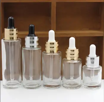 20ML tiszta üveg fogfehérítés cseppentő illóolaj szérum toner folteltávolító folyadék a hatóanyag bőrápoló kozmetikai csomagolás