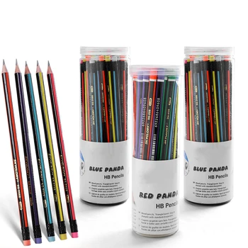 36/48 Színek fa grafit ceruza Készlet, Soft Core szabvány ceruza Felnőtt kifestők, Gyerekek Rajz, Kezdő Rajzoló Művészek