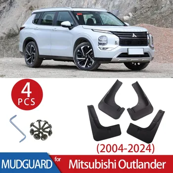 Autó Sárvédő Mitsubishi Outlander 2004- 2021 2022 2023 Fender Sár Őr Fedél Splash Műanyag autóalkatrész Védelem Tartozékok