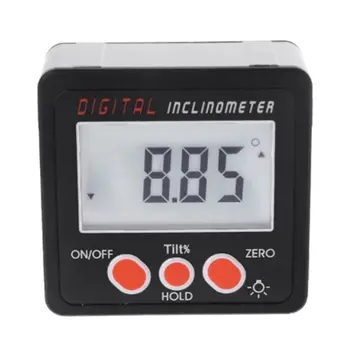 Digitális Kereső Műszer LCD 360 Fokos Mini Digitális Szögmérő Inclinometer