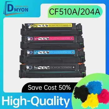 DMYON Festékkazettát 204A CF510A CF511A CF512A CF513A Kompatibilis HP Color LaserJet Pro M154 MFP M180 M180n M181 M181fw