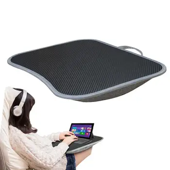 Hordozható Utazási Laptop Asztal Laptop Asztal a Párnák Nagy sűrűségű Hab, Kemény Bőr Nagy Gaming Mouse Pad Párna, Ágy, Asztal