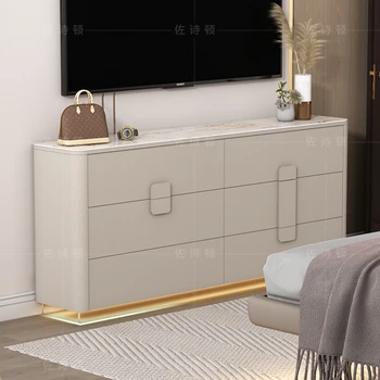 Luxus Fehér Asztal Tv Egyszerű Fiókban Innovatív Lábát Európai Tv-Állvány Minimalista Partíciók Meuble Tv-Szalon, Otthon Dekoráció