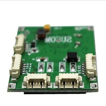 Mini PBCswitch modul PBC OEM modul mini méretű, 4 Port, Hálózati Kapcsolók Pcb-Testület mini ethernet kapcsoló modul 10/100Mbps OEM/ODM