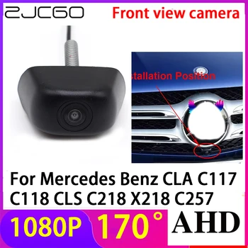 ZJCGO AHD 1080P LOGÓ Parkoló elölnézet Kamera Vízálló, a Mercedes-Benz CLA C117 C118 CLS C218 X218 C257